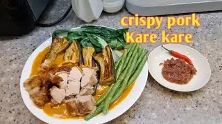 Crispy pork kare - kare recipe
