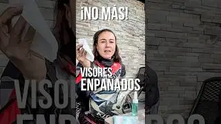 Antiempa&ntilde;ante casero para motociclistas,visi&oacute;n perfecta bajo la lluvia #capitalrider