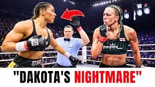 OMG! She Knocks Out Dakota Ditcheva &mdash; Alma Juniku&rsquo;s Savage Style (How She Did It)