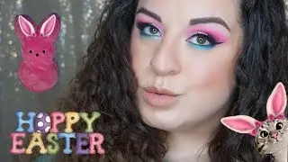 NEON PEEPS EYE LOOK | EASTER 2018 COLLAB | MAKEUP BY MARISOL