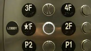 TKE Hydraulic Elevator - Hotel Mariposa - North Hollywood, CA, USA