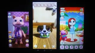 Talking Piglet Echo VS Talking ATO Echo VS My Talking Angela Echo 30