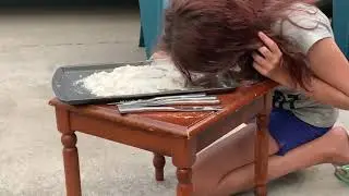 Flour mess