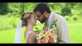Allison and Austin's Colorful Outdoor Wedding Film from Sabillasville, Maryland