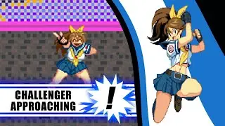 Ryuko by mario666 and Chaosroy (Mugen oc)