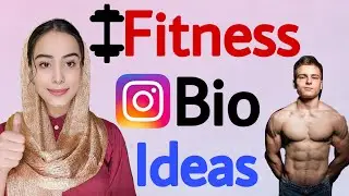 Часть 3 | 5 потрясающих идей для фитнес-биографии в Instagram для девушек и парней | Идея фитнес-биографии в Instagram