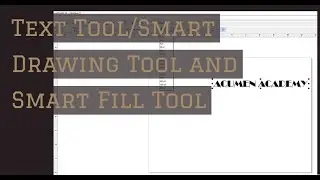Text Tool/Smart Drawing Tool and Smart Fill Tool - CorelDRAW