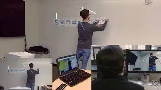360Anywhere: Mobile Ad-hoc Collaboration in Any Environment using 360 Video and Augmented Reality