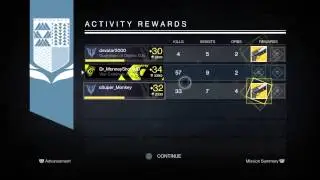 Destiny Weekly Nightfall- Hawkmoon double drop!