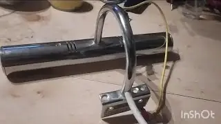 Cambiando bombilla de 155w por 2 de 1w