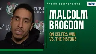 PRESS CONFERENCE: Malcolm Brogdon on Marcus Smart's 