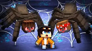 STHAN tem uma FAMÍLIA de ARANHAS no Minecraft!