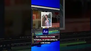 Watch Full Tutorial Here 👉 @MotionNations  ##aftereffects #motiongraphics Camera Fly Trough Picture