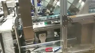 One piece wrapping cartoning equipment for milk cups yogurt boxes cartoner