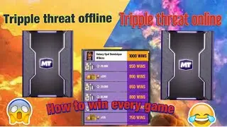 Insane Strategy to win every game of triple threat offline and online in 2K20