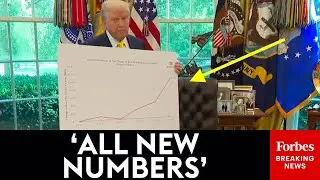 'This Chart Is Pretty Amazing Right Here': Trump Brings Out Shock Chart Claiming Economic Data