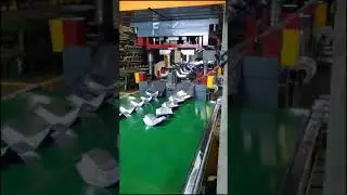 automotive deep drawing part double cavity progressive stamping die