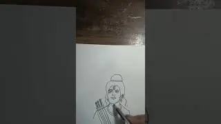 how to draw shree Ram drawing easy beginner drawing