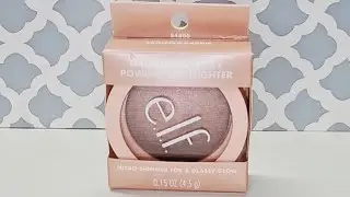 e.l.f. Cosmetics Halo Glow Silky Powder Highlighter ( Bronzed Baddie )✨️🤎✨️🤎