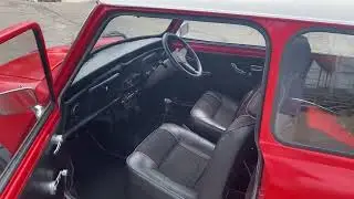 1990 Rover Mini City E 1000 start up, walk around and short drive