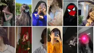 Stylish hidden face girl dp| cute hidden face girl profile pic 2024 | whatsapp dp 🦋 #trending