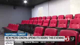 New micro cinema opens in Burlington