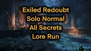 ESO | Сольный проход Exiled Redout &mdash; Все секреты &mdash; История