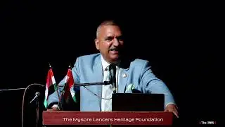 Lt. Gen. Ajai Kumar Singh PVSM, AVSM, YSM, SM, VSM, PMO@ Mysore Lancers Memorial Lecture