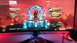 38GN950-B test Doom HDR