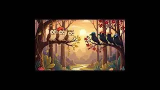 The war of the night and day [ Malayalam kids story , screen free story ]