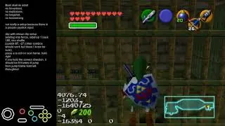 Shadow Boat skulltula with twisted sideroll (TAS precise joystick input)