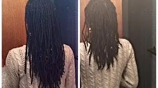 Temporary Loc Extensions on Natural Locs (no cutting, no burning)