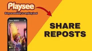 Как делиться репостами в Playsee 2025?