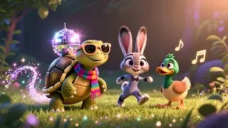 Tutu Turtle&rsquo;s Silly Dance Parade 🐢🎉 Fun Dance & Movement Song for Kids | Playful Parade