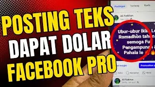 cara posting teks yang benar di facebook pro