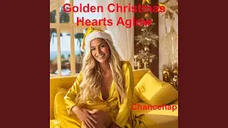 Golden Christmas Hearts Aglow