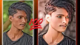 Black dark photo editing || mobile Editing