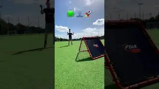 Rebounders with emojis&harr;️👤🚀 #flickfootball #rebounder #footballfreestyle #emojis #soccer #soccerfun