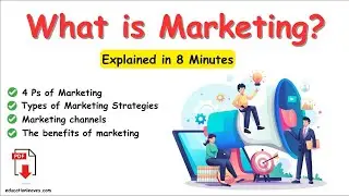 What is Marketing? | 4 Ps of marketing,  Types, Marketing Channels #marketing