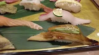 Best Sushi in Tokyo - Sushi No Midori  (Walk around  NY 2023 4K)