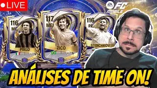 🔴ANÁLISES DE TIMES , DICAS,  RESENHA  E MUITO MAIS. DOMINGÃO DO JJ  🔥 FC MOBILE 26