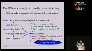 OSDI '14 - Simple Testing Can Prevent Most Critical Failures: An Analysis of Production Failures