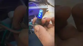 Meter Bulb 😯 #shorts #bikerepair #bikeaccessories #modified #gadgets