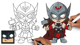 How To Draw Jane Foster | Thor Love and Thunder Tutorial