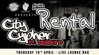 Deadly D | Rental | Ft. DJ Gary Bird | Live Lounge CityCypher HipHop Event