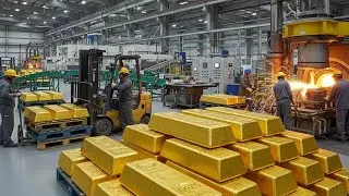 Inside the Gold Mining Factory &ndash; How Luxury Gold Bars Are Made (Full Process)