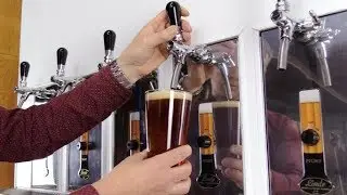 An economical alternative to cold room storage for serving better beer