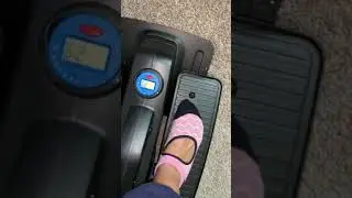 SereneLife Elliptical Under Desk Exercise Equipment - Compact Ergonomic Seated Under Desk Exercise