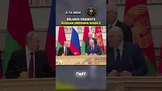 ⚠️ BREAKING NEWS! BELARUS REQUESTS RUSSIAN ORESHNIK MISSILE #russia #shorts #ukraine #viral