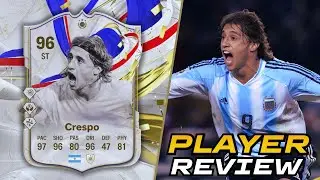 ¿ES MEJOR QUE DIDIER DROGBA? 🤔| Hernán Crespo 96 | 4⭐5⭐| SBC: GREATS OF THE GAME🏆EAFC 24